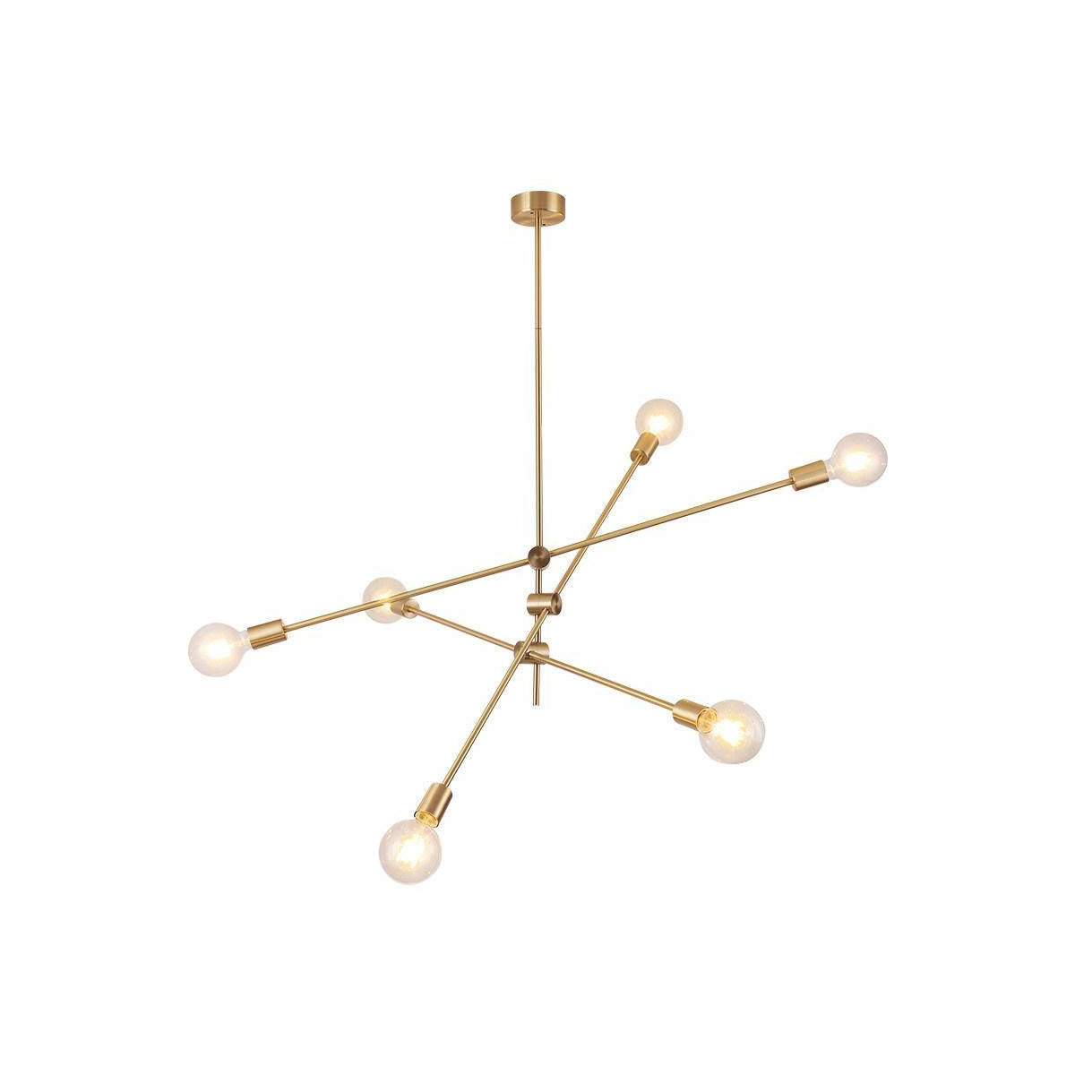 Ст 394. Люстра West Elm mobile Chandelier - Grand. Сотовая люстра.