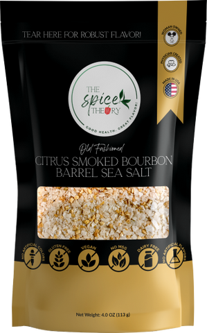 CITRUS SMOKED BOURBON BARREL SEA SALT