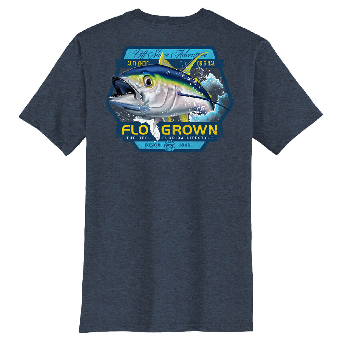 FloGrown Men's Tuna Scales Long Sleeve T-Shirt