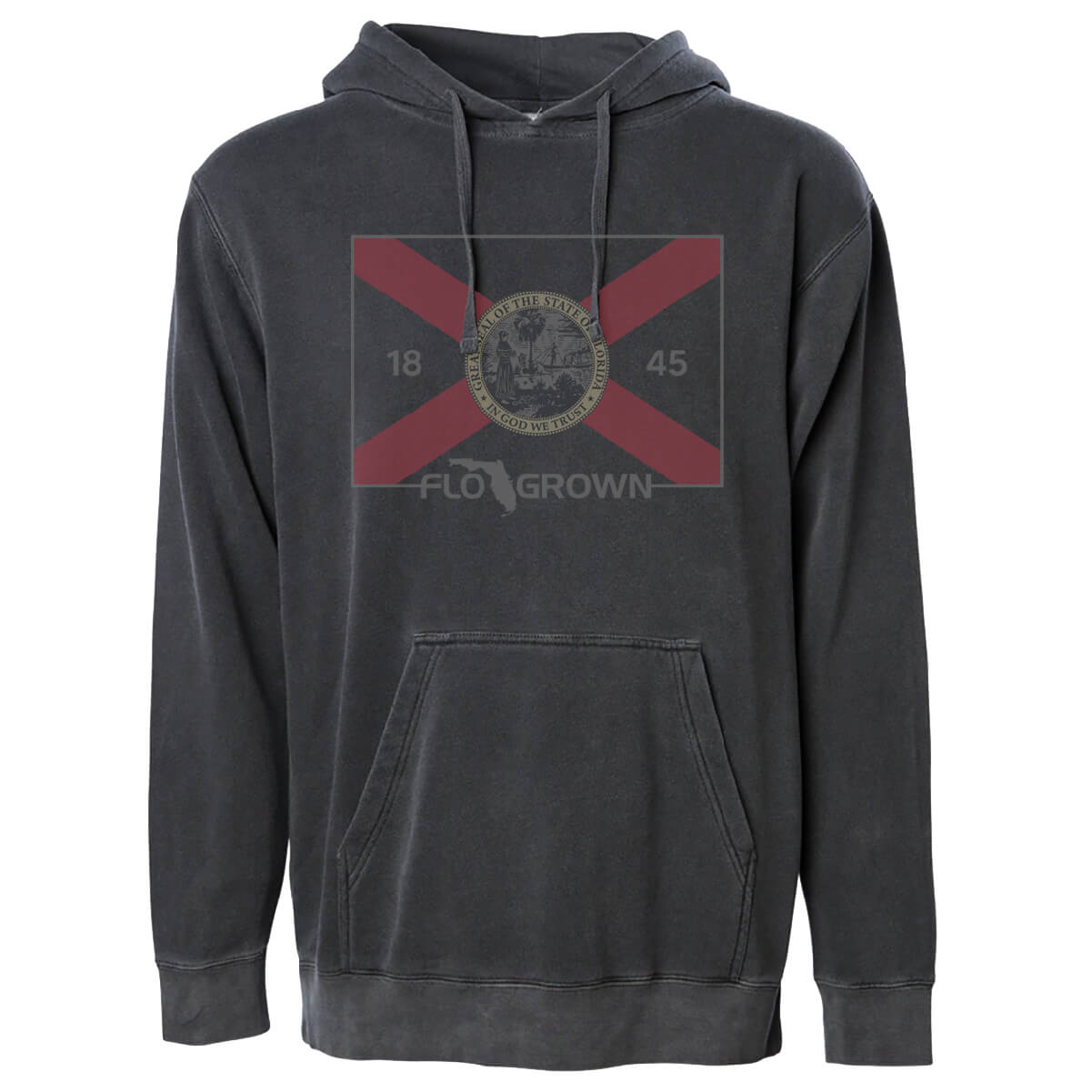 Deep Flag Black Camo Hoodie – FloGrown