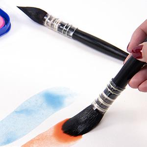  Sable Watercolor Brushes Professional, Fuumuui 6PCs