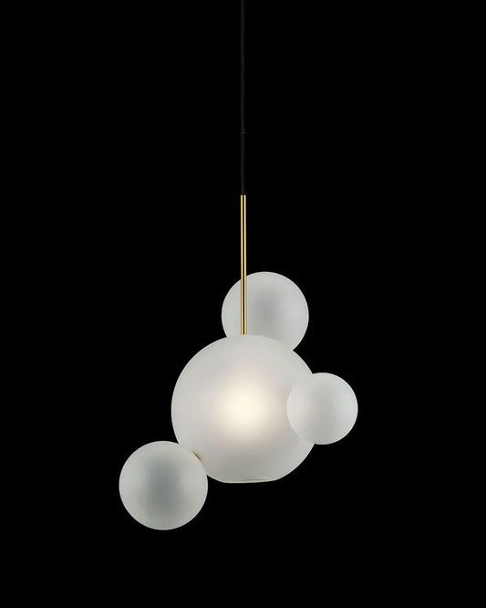 Soap Bubbles Frosted Glass LED Pendant Light