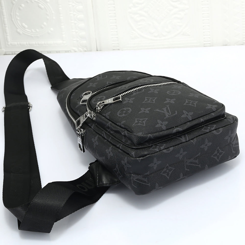 LV Louis vuitton letter-printed women's men's shopping shoulder bag messenger bag waist bag