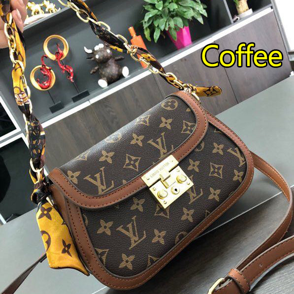 LV Louis Vuitton Patchwork Color Letter Print Hot Sale Flap Tote Bag Shoulder Bag Crossbody Bag