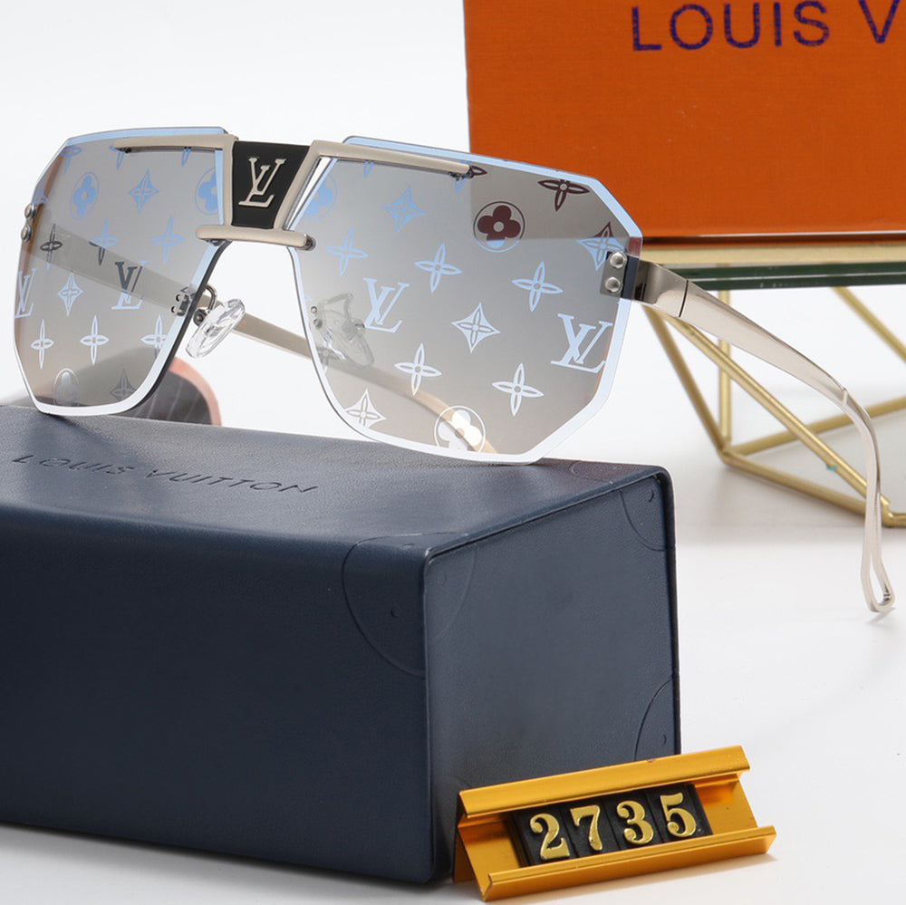 LV Louis Vuitton Women Casual Fashion Shades Eyeglasses Glasses Sunglasses