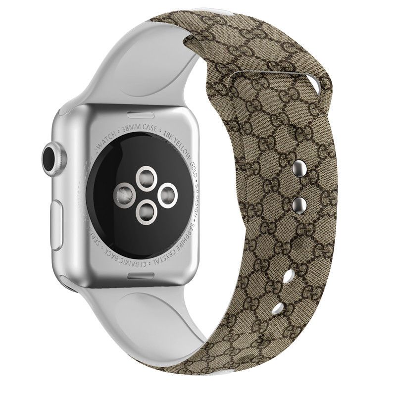 LV Louis VuittonGG Ribbon is suitable for iPhone iWatch S7 leather SE/S6 strap watches