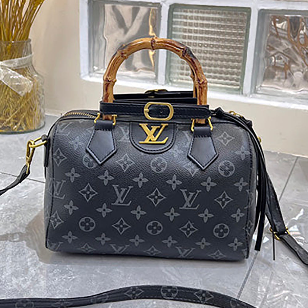 Louis Vuitton LV Classic Letter Print Tote Bag Shoulder Bag