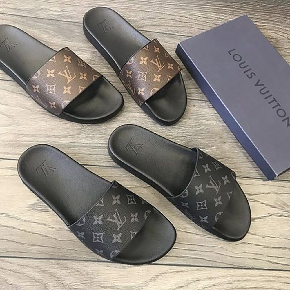 LV Louis Vuitton classic casual home beach sandals for men women