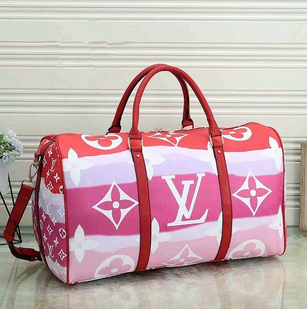 LV Louis Vuitton Luggage Bag Travel Bag Fashion Big Bag Print Tote Handbag