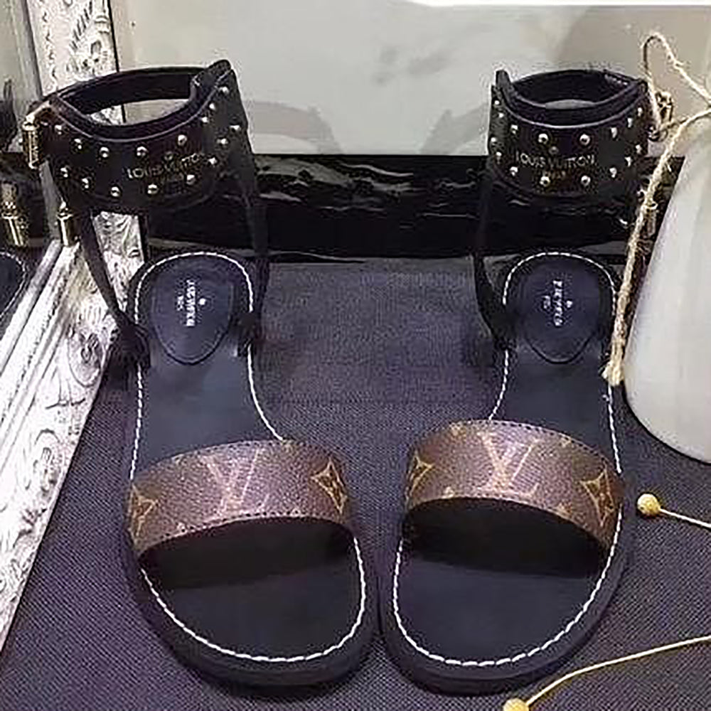 Louis Vuitton LV Monogram Women's Sandals Slippers Shoes