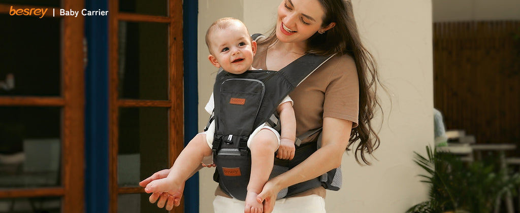 besrey Hip Carrier for Baby, Infant Carrier Plus Size Mom, Men Baby Ca –  Besrey
