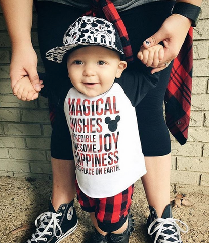 Magical Kidster Buffalo Plaid Raglan – NBT Threads™