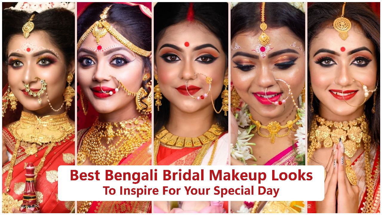 8+ Best Bengali Bridal Makeup Looks To Inspire For Your Special ...