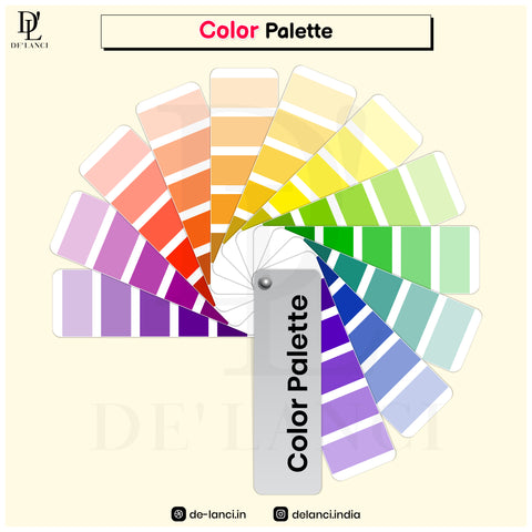 color wheel palette