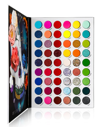 DE'LANCI 54 Color La Catrina Eyeshadow Palette