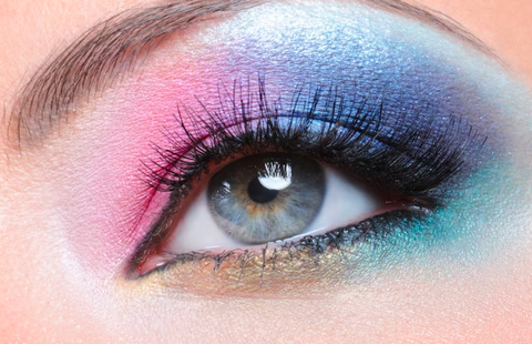 Gentle Aquamarine Eye Makeup Look