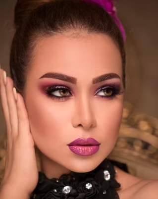 Mauve Elegance Makeup Look