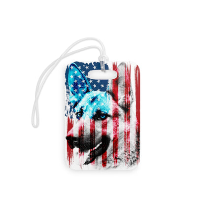 GSROC American Flag Luggage Tag