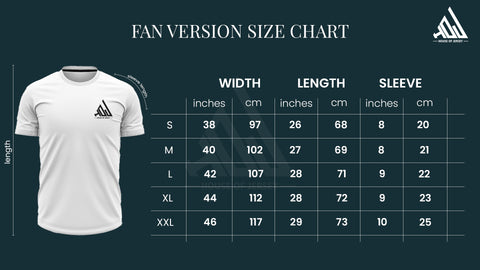 NBA Jersey Size Chart