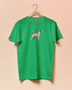 Rawr4dogs green tshirt with good dog