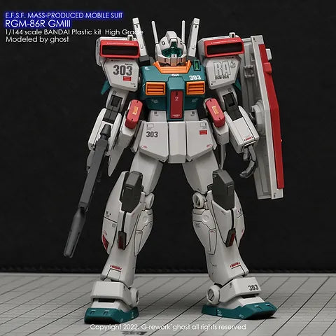 [HG] RGM-86R GMIII - Decal Only