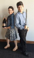 A Toast to San Francisco Wine School - Kristin Campbell and David Glancy