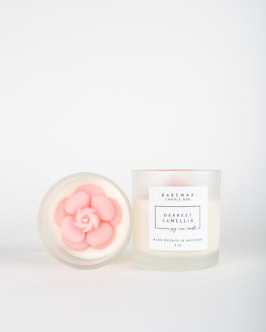 Juliet Flower Candle – Barewax Candle Bar