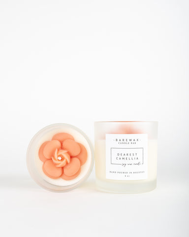 Juliet Flower Candle – Barewax Candle Bar