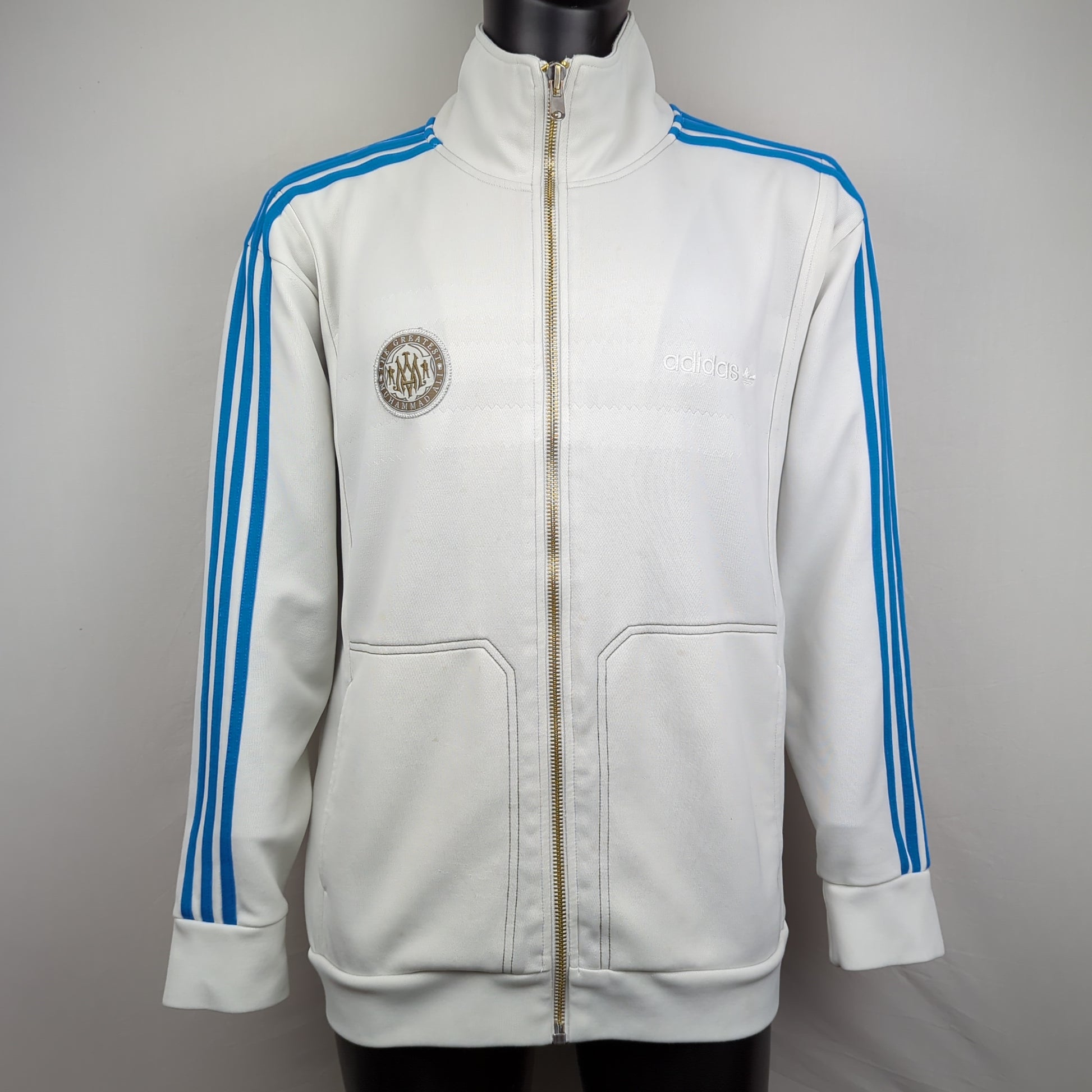 haz Favor El propietario Adidas Vintage Rare Muhammad Ali Track Jacket Men Size Medium –  apthriftfashion