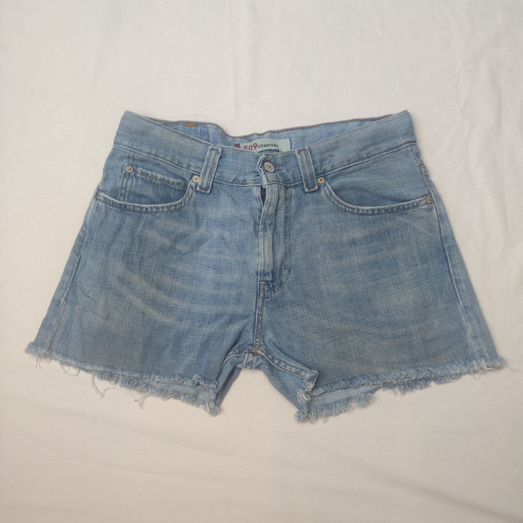 Levi Strauss 509 Comfort Blue Denim Shorts Jeans Men Size W32/L14 –  apthriftfashion