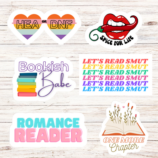 Romantic Watercolor Sticker Pack - Hand-Painted, Matte, Transparent Stickers  – CHL-STORE