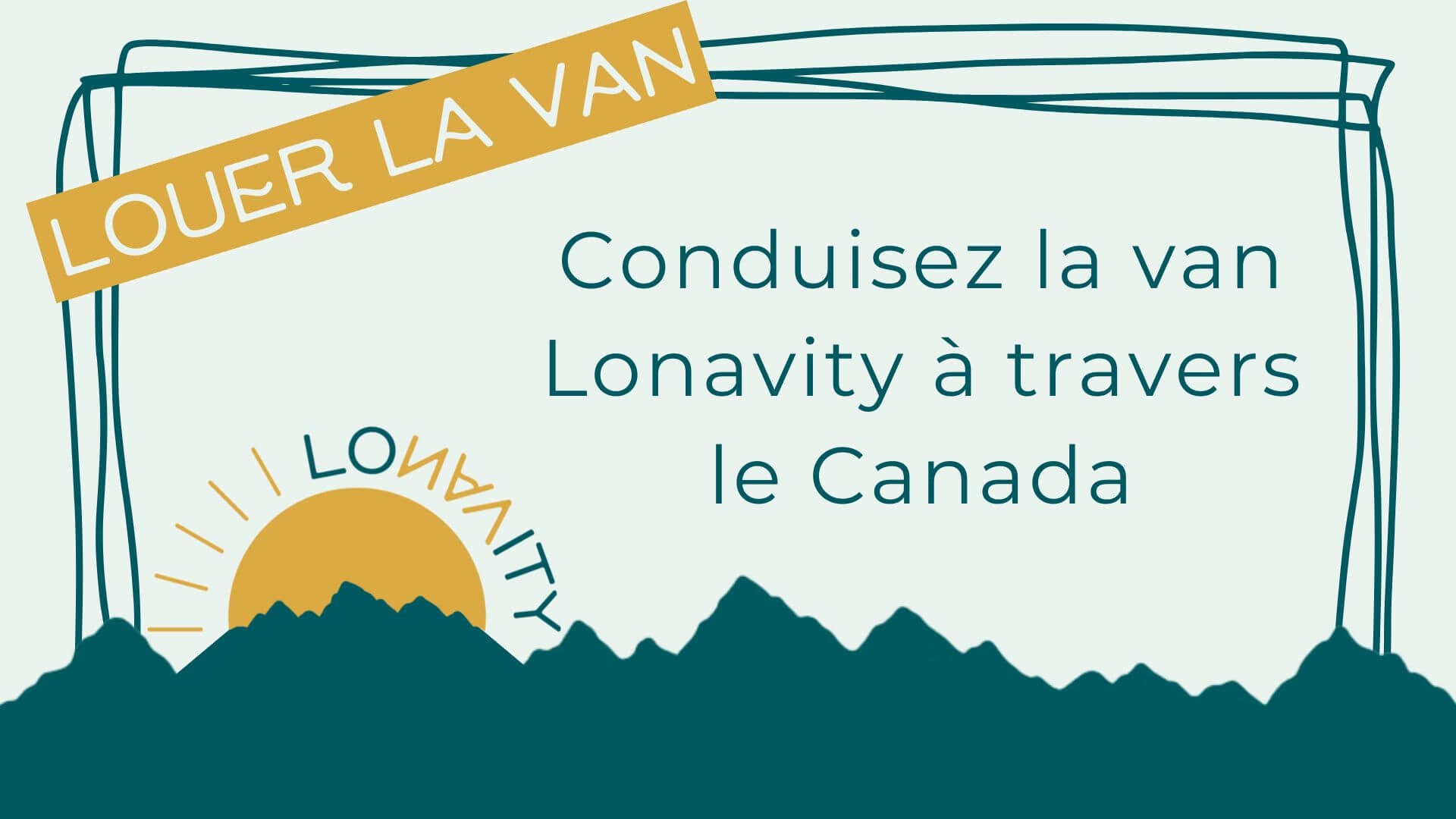 Louez la van Lonavity pour la conduire à travers le Canada