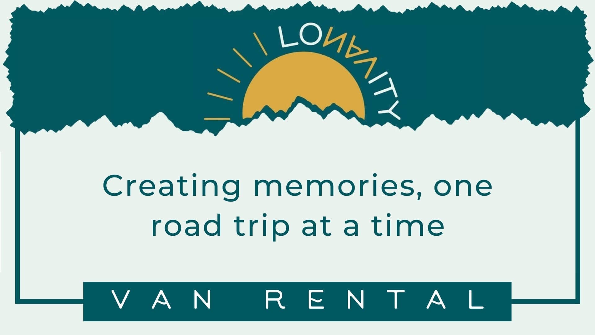Lonavity - Creating memories, one road trip at a time, rent the van to travel across Canada