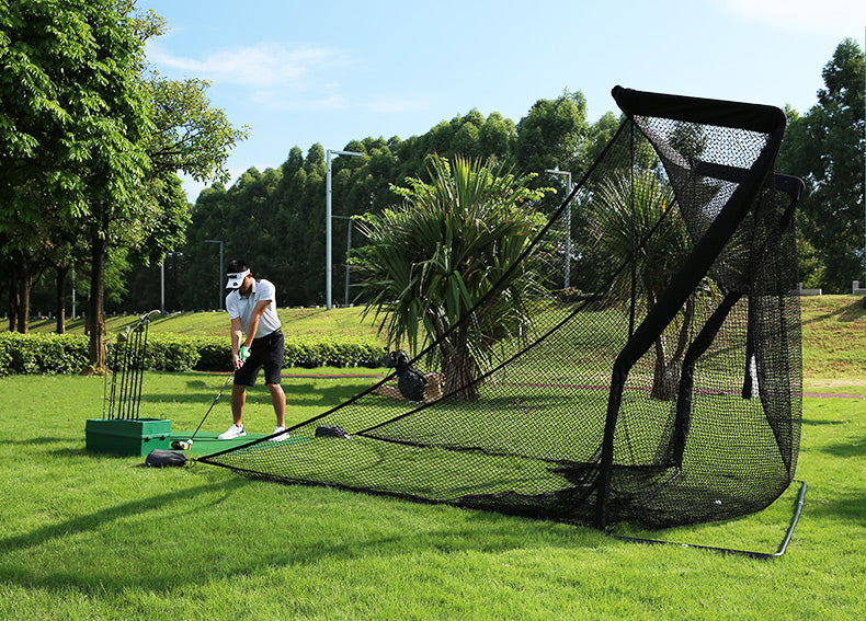 ゴルフ練習用具 ゴルフネット(36本ホワイト)セミオーダーサイズ 2.8m×20.8m国産 自社加工 通販 