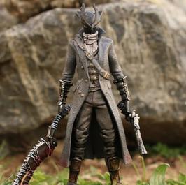 the hunter figurine from bloodborne the card game