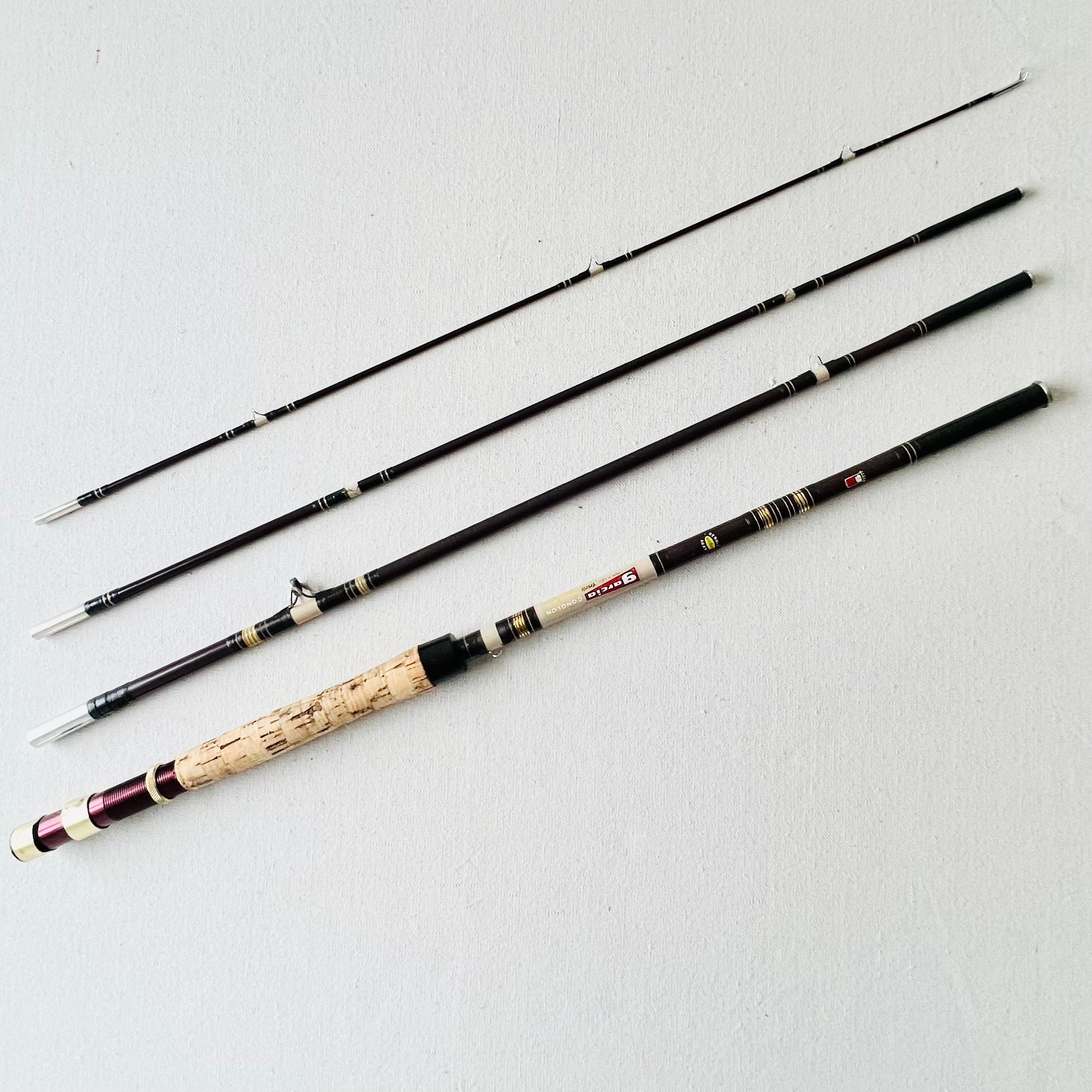 Eagle Claw Trailmaster Spinning Combo 6'6 Length, 4 Pieces