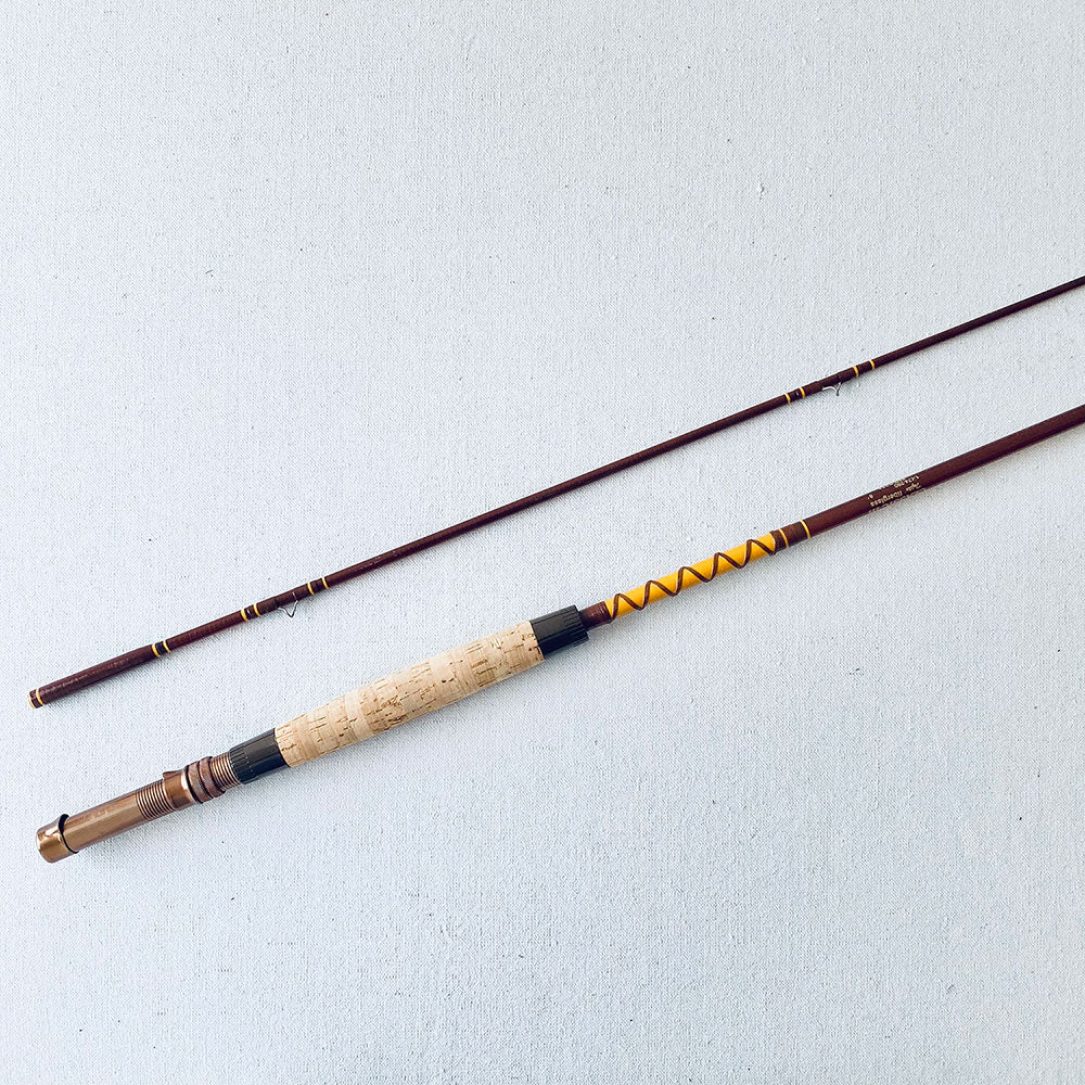 Vintage South Bend Ike Walton De Luxe 3 Piece 8'6 Bamboo Fly Rod