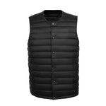 Men 90% White Down Vest Man&#39;s Clothing Ultra Light Down Waistcoat Portable Sleeveless Coat Man Winter Round Collar Warm Liner