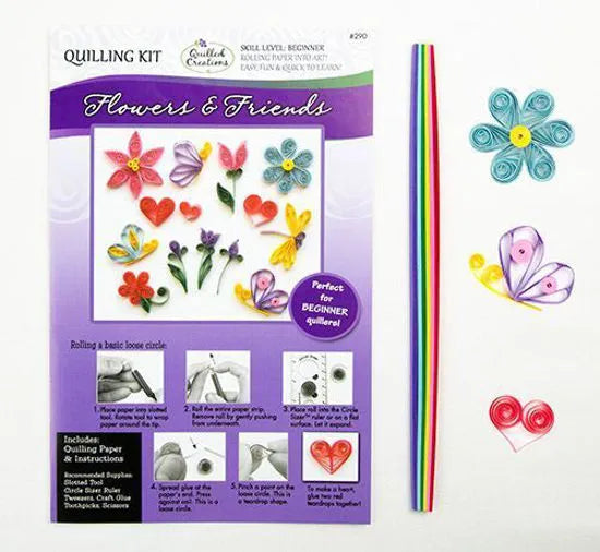 Quilled Creations Beginner - Quilling Kit
