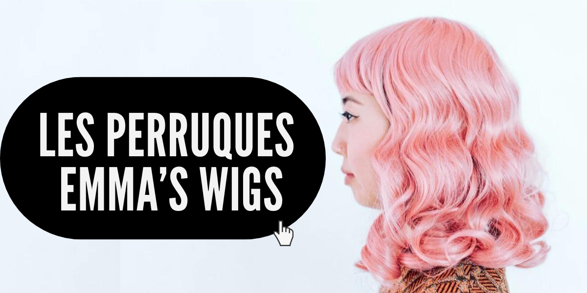 perruque rose emma's wigs