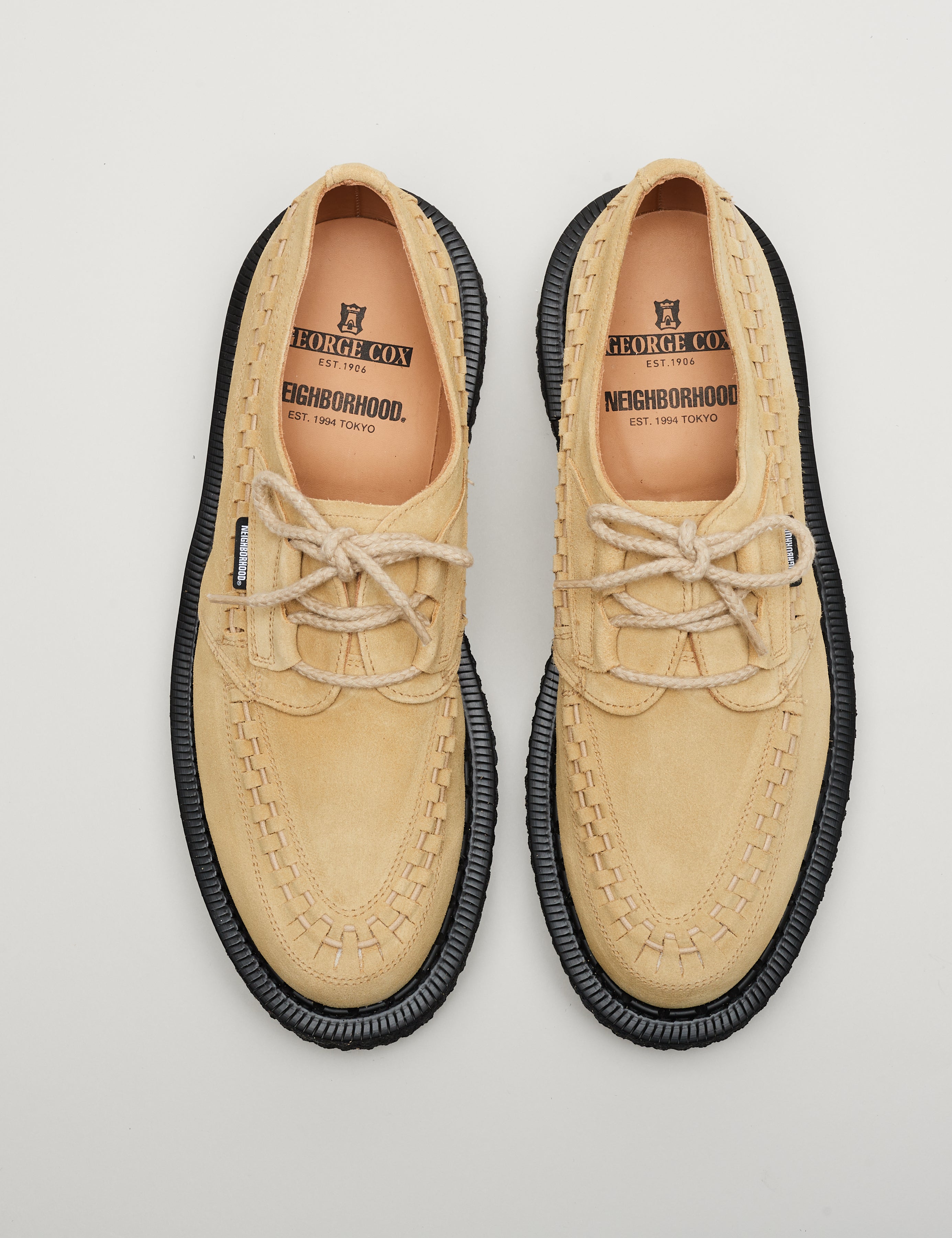 Neighborhood x George Cox Creeper Ginger Suede