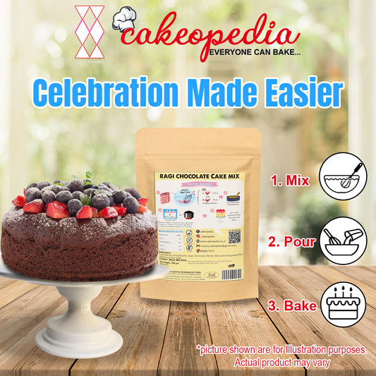 Maayka Vanilla & Black Forest Cake Mix | Egg Free Premium Cake PreMix |  200GM+200GM | Pack of 2 : Amazon.in: Grocery & Gourmet Foods