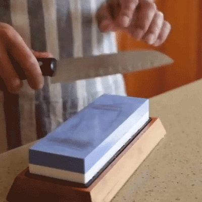 Pietra affila coltelli professionale in whetstone 1000 - 3000 – Kitsune  Knives