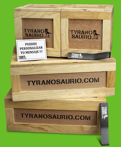 caja de madera diferentes tamaños