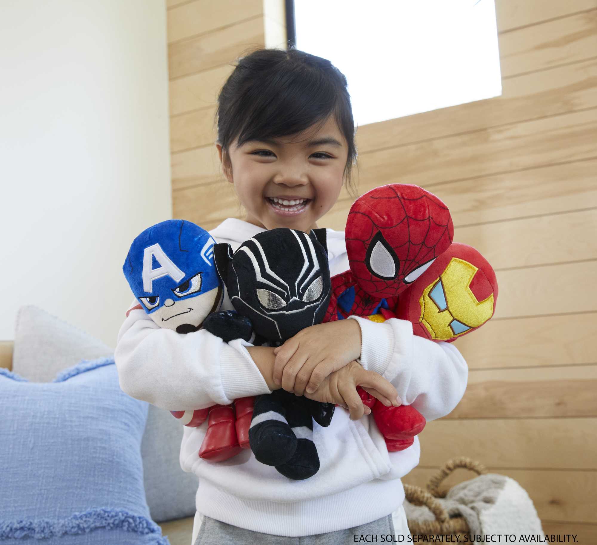 Marvel Plush Character, 8-inch Spider-Man Super Hero Soft Doll | MATTEL