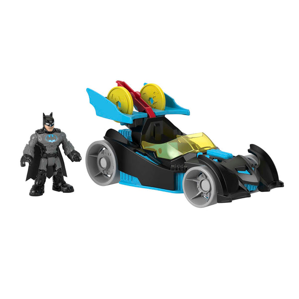 Imaginext Batmobile de carreras Bat-Tech DC Super Friends | HFD48 | MATTEL