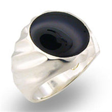 Load image into Gallery viewer, Precious onyx men&#39;s sterling silver ring
