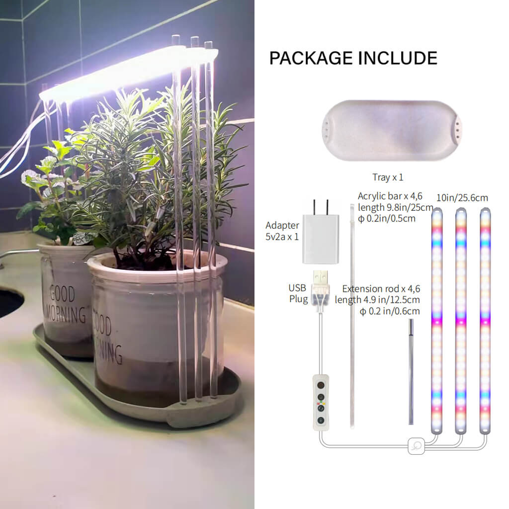 QI-101 Grow Light Bar Package Include