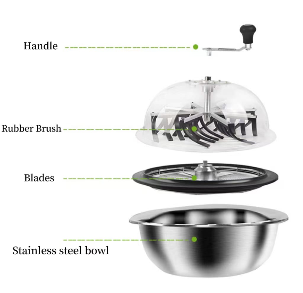 B-1024 24" Bud Bowl Trimmer Details