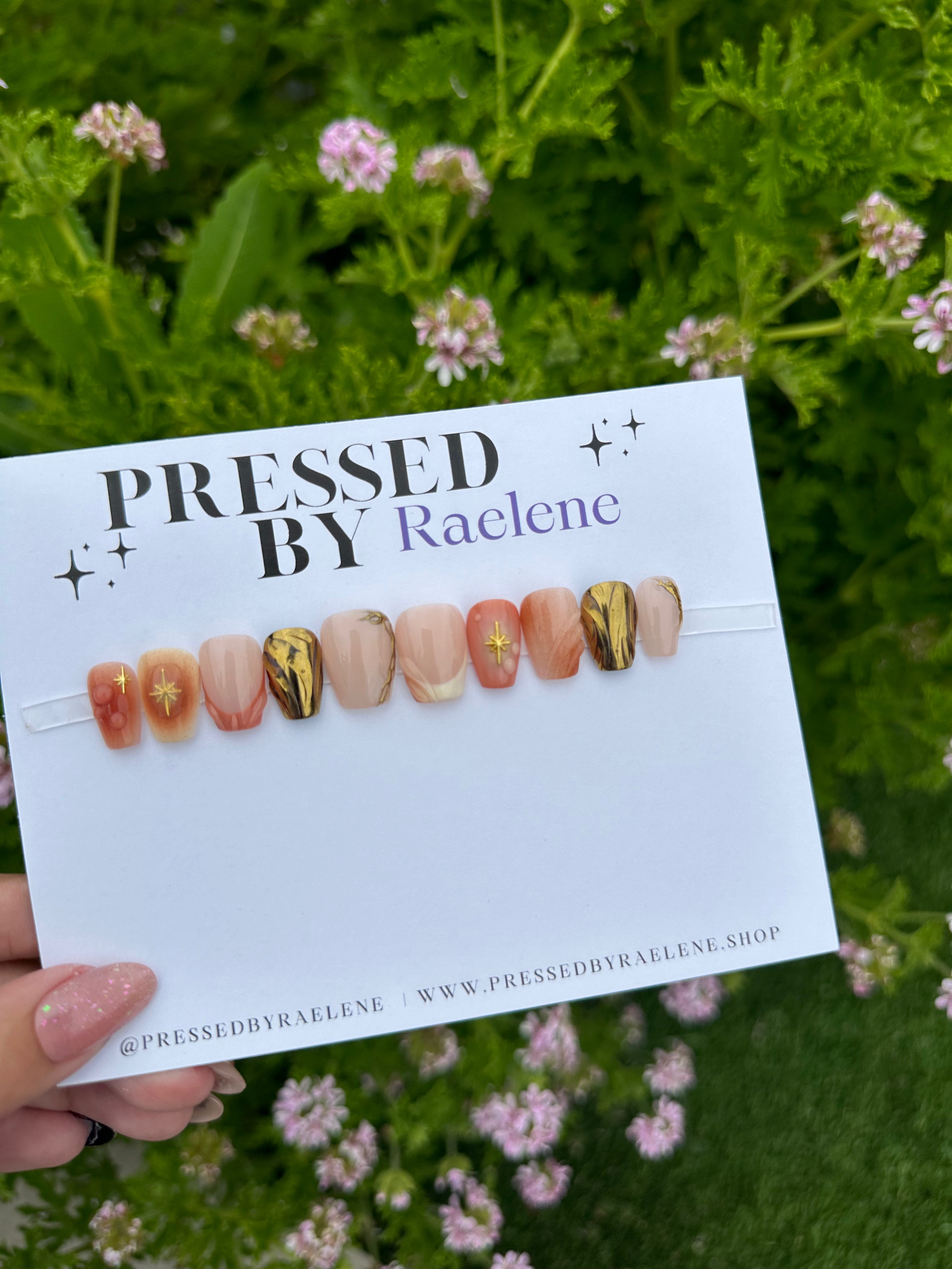 Fall Vibe | Extra Short Coffin pictured | Base Color B6